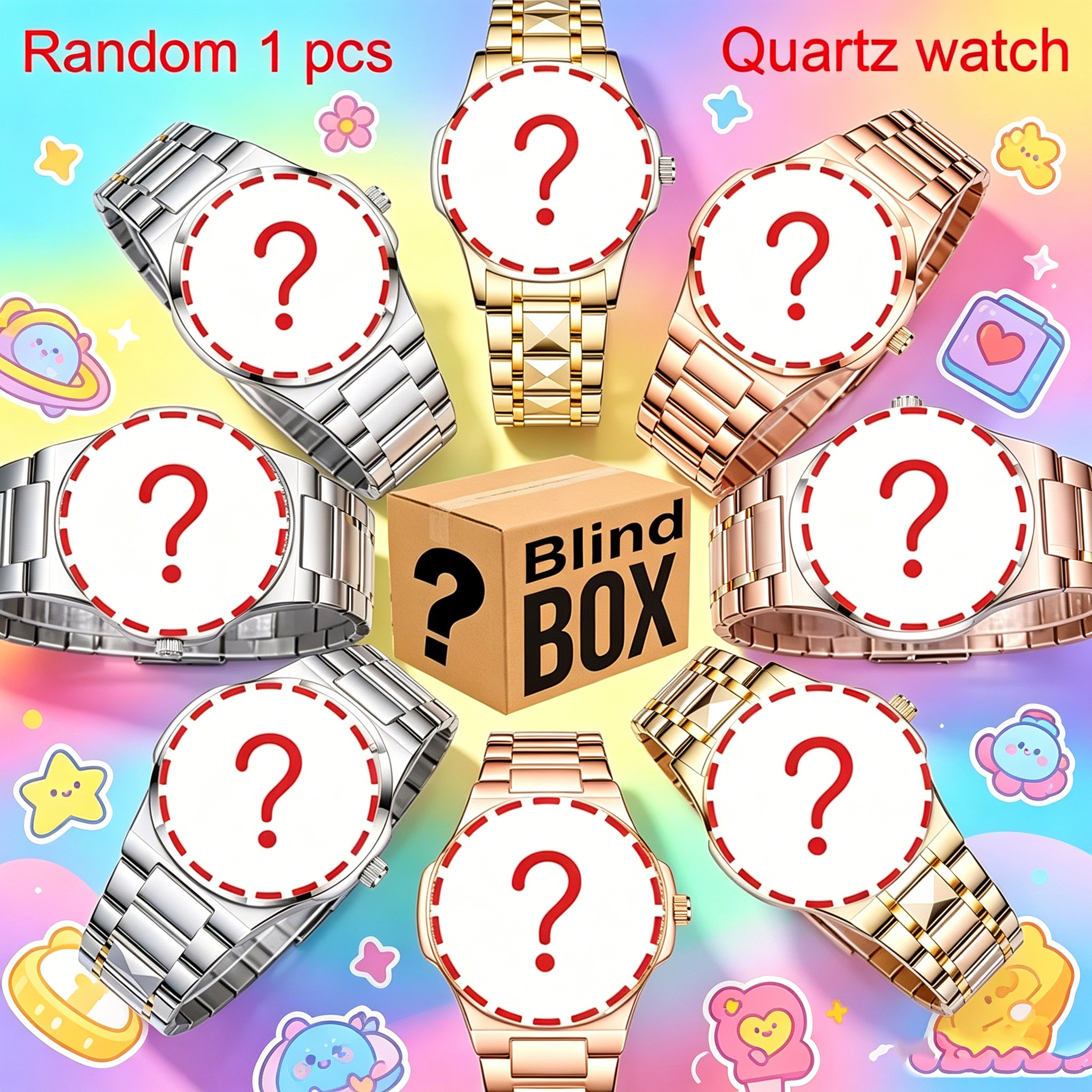 Luxury Watch Box - Hot Collectible Watch Blind Box Surprise