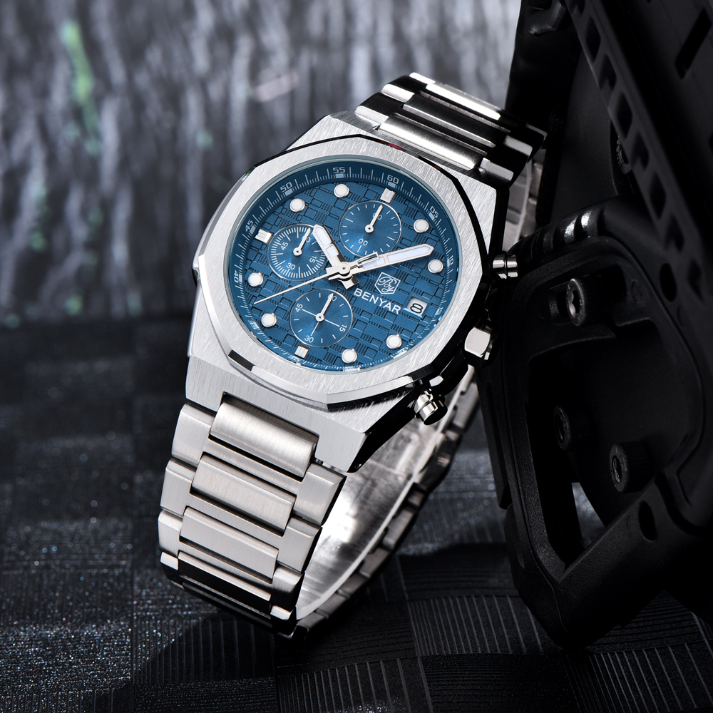 2025 New BENYAR Men's Watches  - Luxury Watch Box recension och pris
