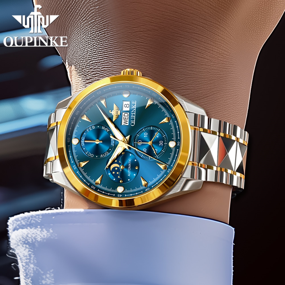 OUPINKE Men Watch High Luxury  - Luxury Watch All Brands recension och pris