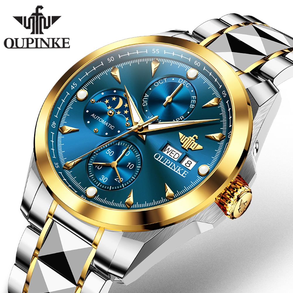 OUPINKE Men Watch High Luxury  - Luxury Watch All Brands recension och pris