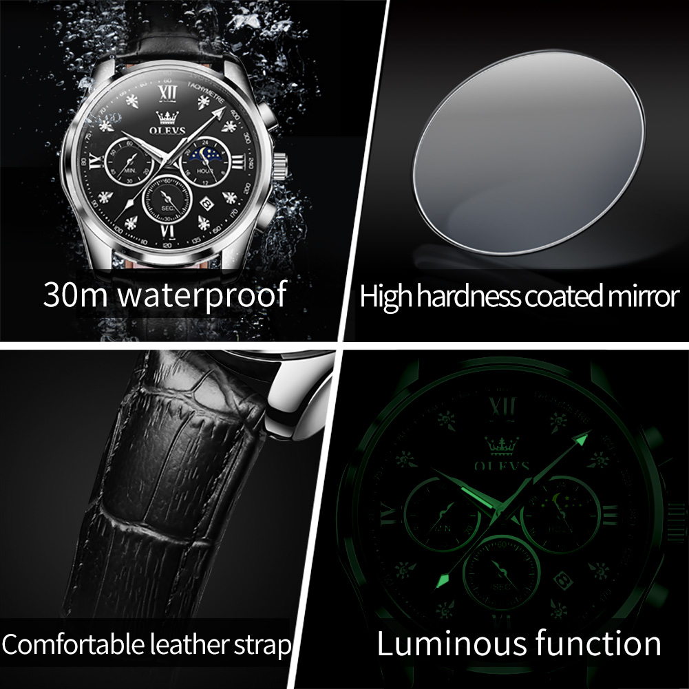OLEVS 2888 Hot Sale Mens Watch - Luxury Watch On Sale recension och pris