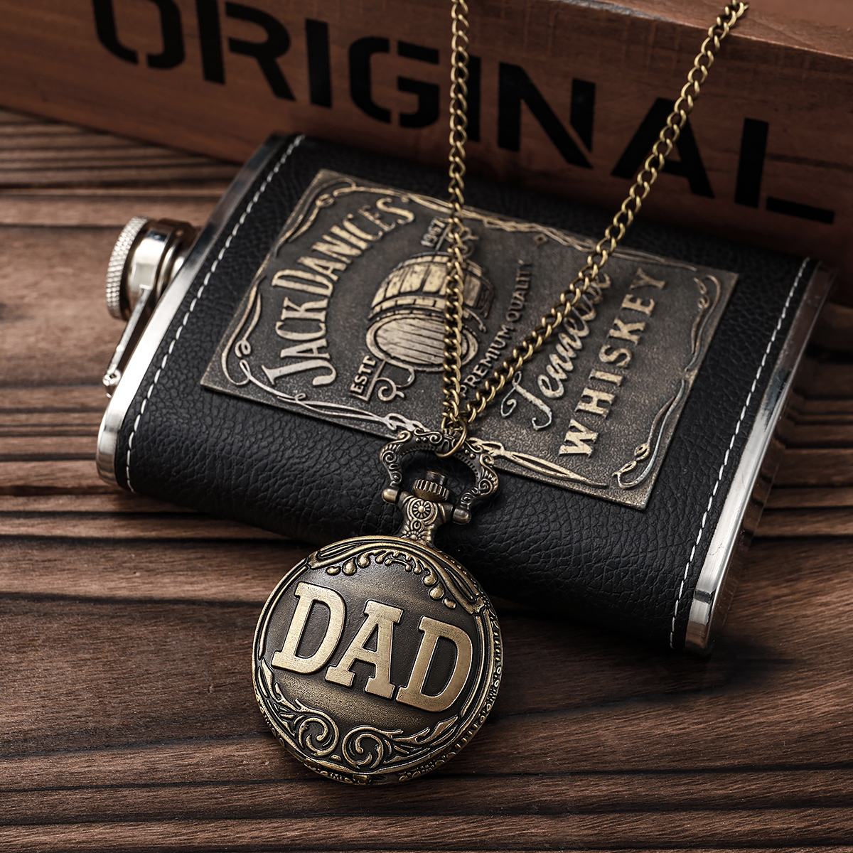 Vintage Bronze Pocket Watch, R - Bronze Case Watch recension och pris