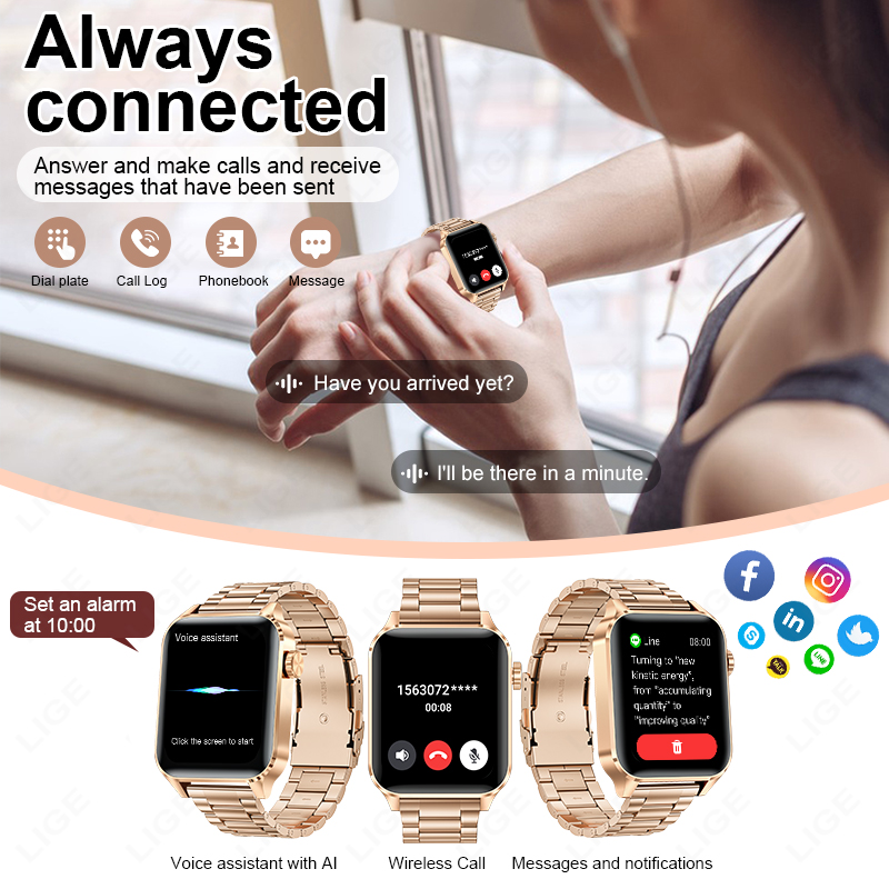2026 Smart Watch Sport Fitness - Luxury Watch On Sale recension och pris