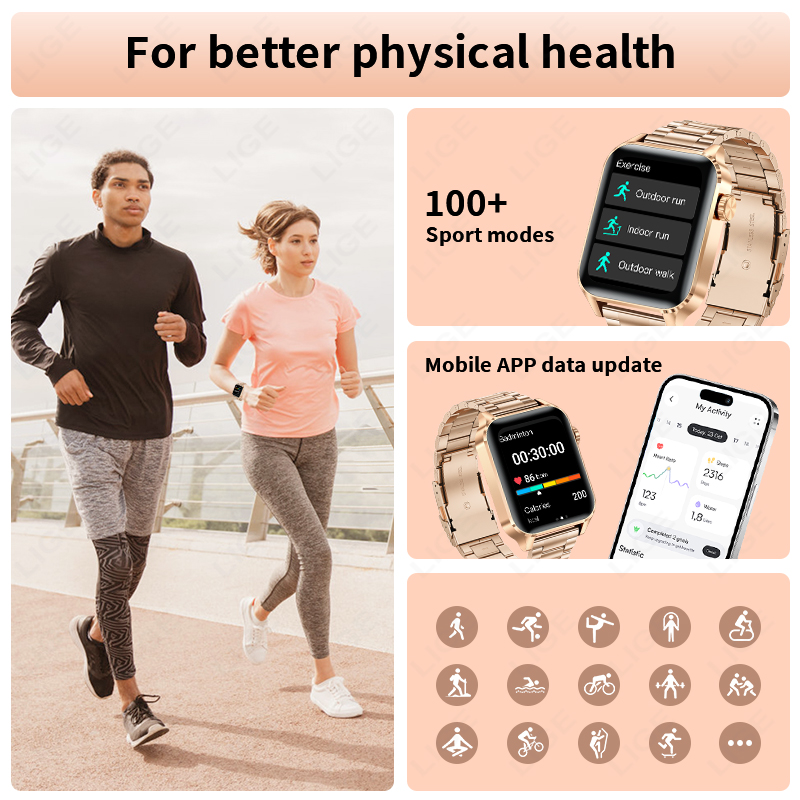 2026 Smart Watch Sport Fitness - Luxury Watch On Sale recension och pris
