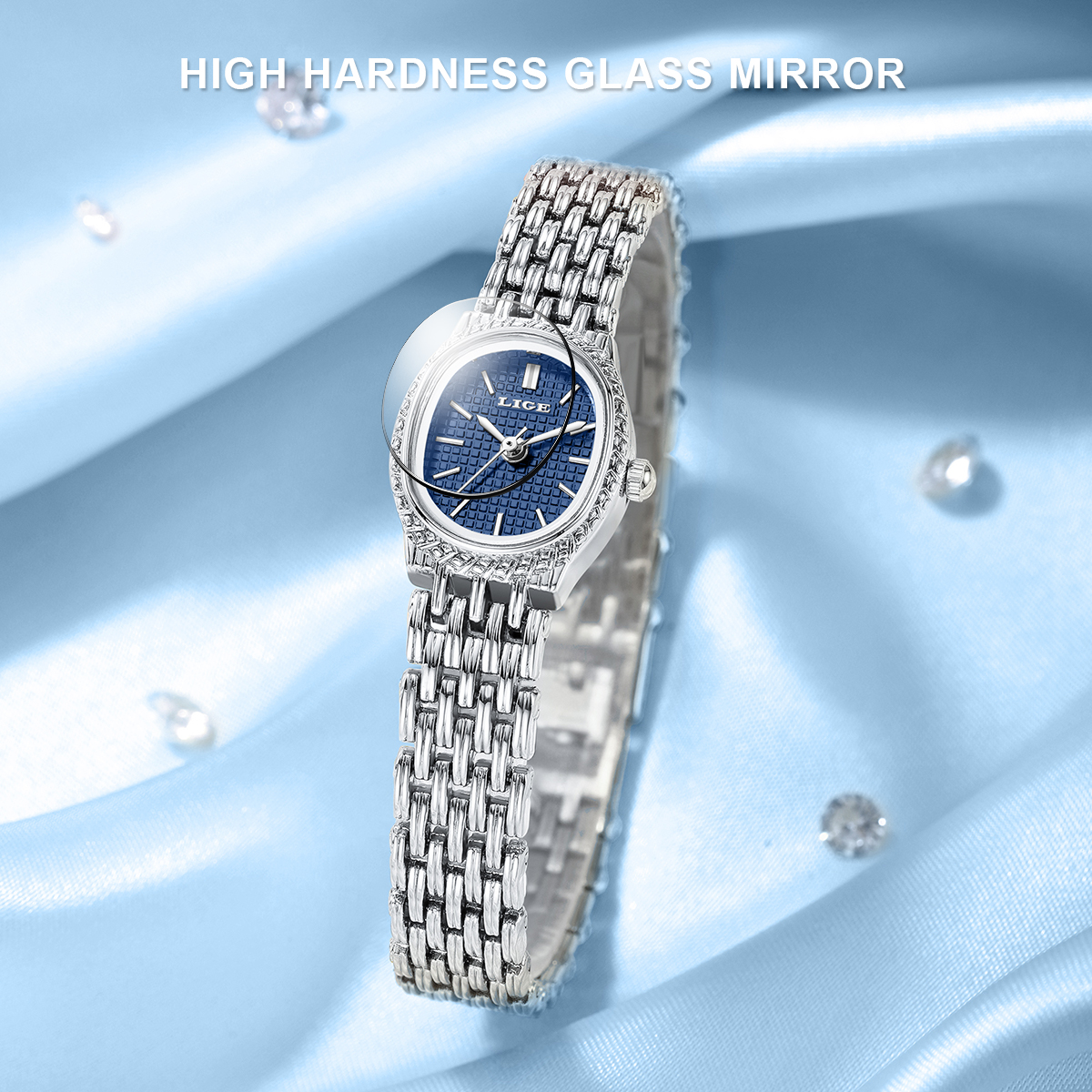 LIGE Fashion Luxury Quartz Wom - Luxury Watch Box recension och pris