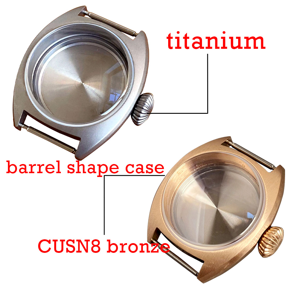 36mm CUSN8 bronze barrel shape - Bronze Case Watch recension och pris