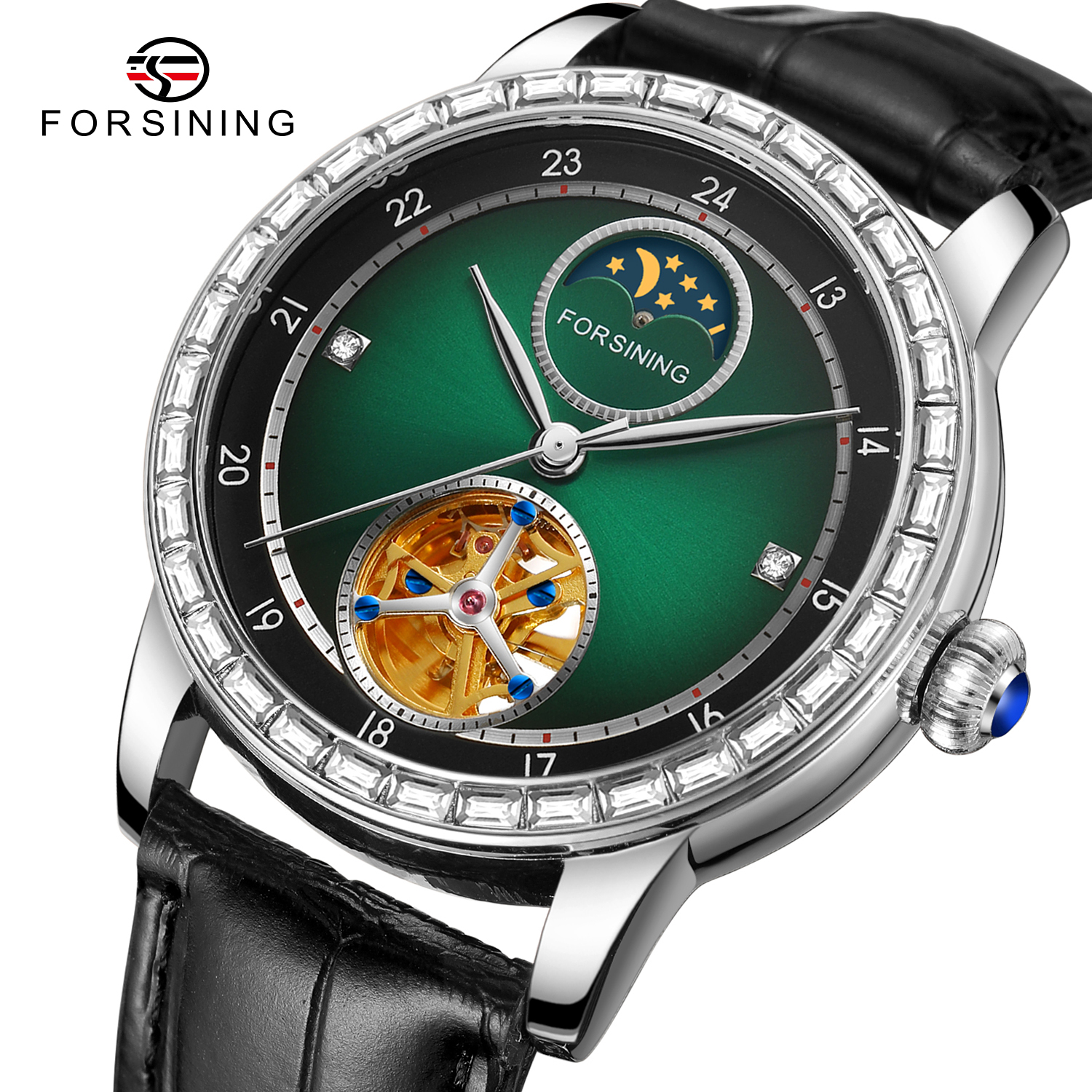 Fashion Man Luxury Jade Green  - Luxury Watch Nice recension och pris