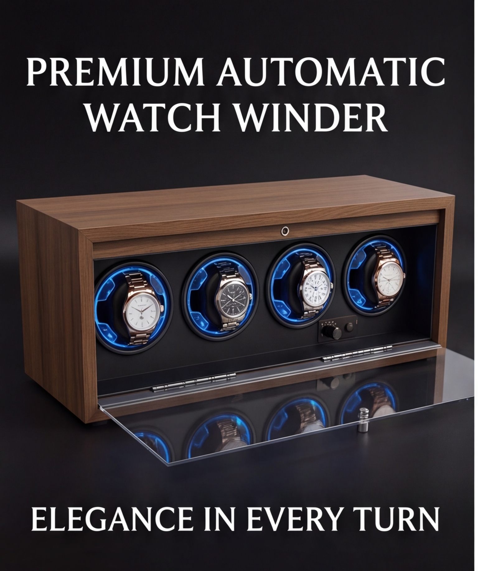 Automatic Watch Winder for Mec - Quiet Luxury Watch Men recension och pris