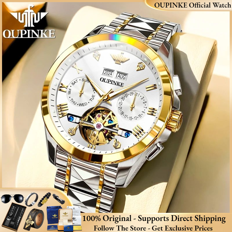 OUPINKE 3186 Men Watch All Aut - Luxury Watch All Brands recension och pris