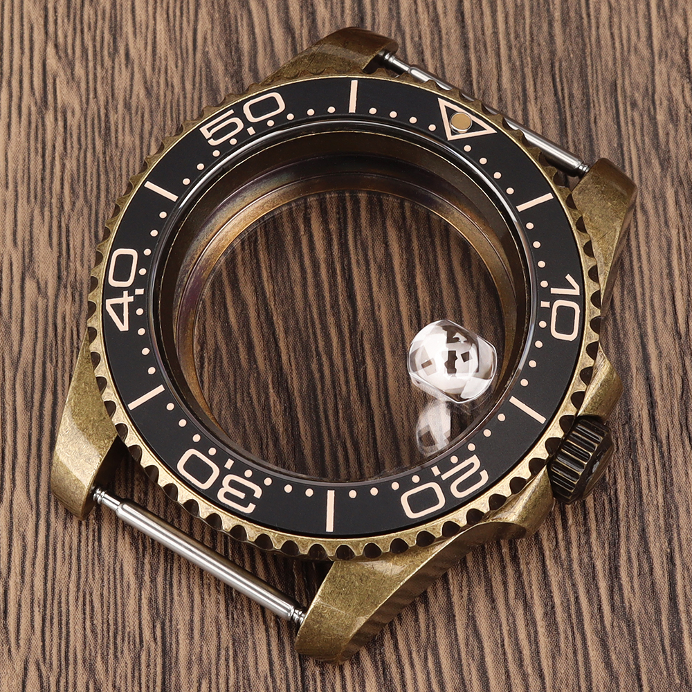 For NH35 Cases PVD Bronze Retr - Bronze Case Watch recension och pris