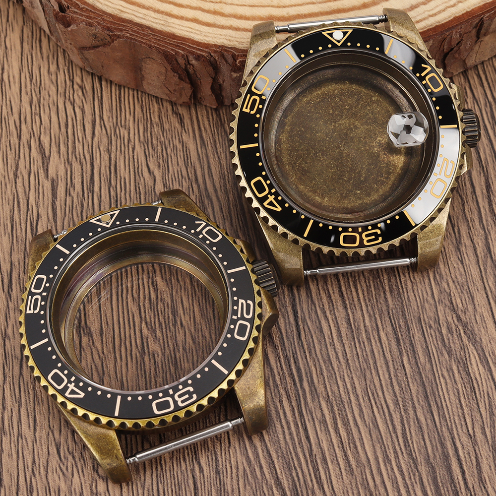 For NH35 Cases PVD Bronze Retr - Bronze Case Watch recension och pris