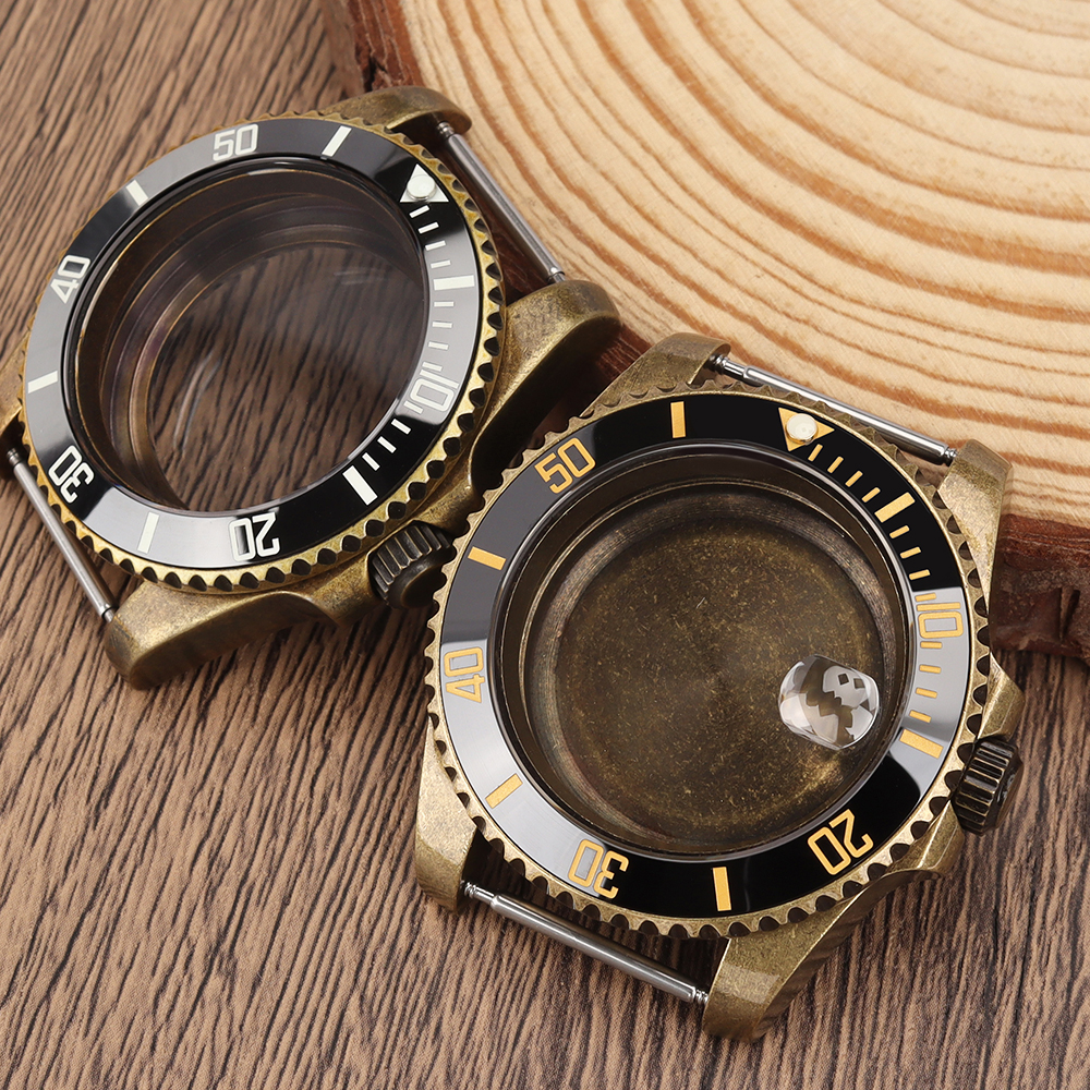 For NH35 Cases PVD Bronze Retr - Bronze Case Watch recension och pris