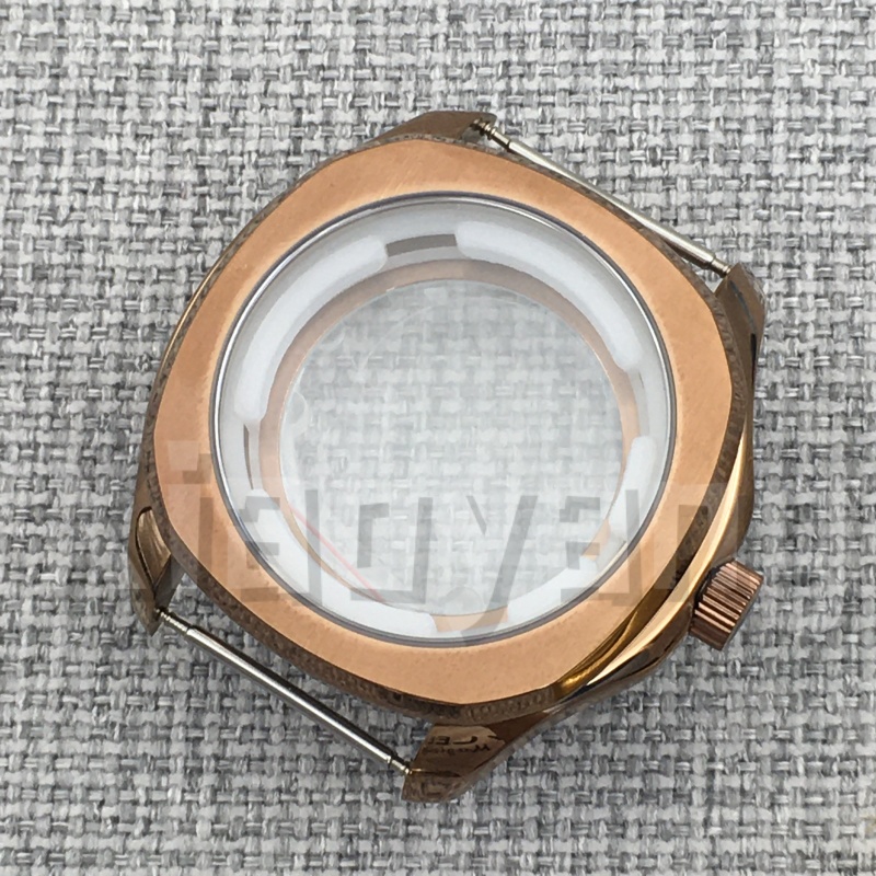 40mm PVD Brass Bronze Watch Ca - Bronze Case Watch recension och pris