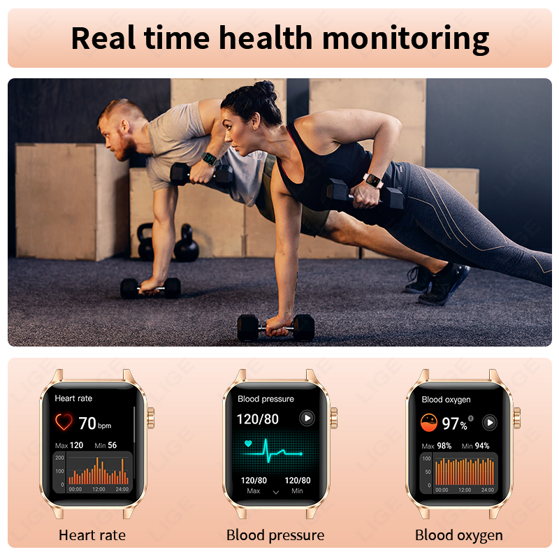 LIGE Smart Watch Luxury Women' - Luxury Watch On Sale recension och pris