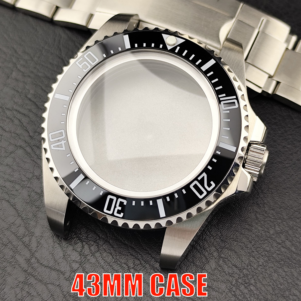 NH35 Case 43mm  Men's Silvery  - Bronze Case Watch recension och pris