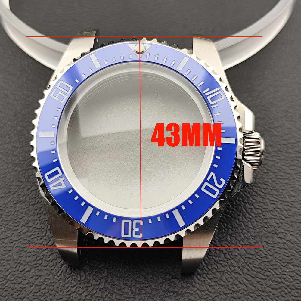NH35 Case 43mm  Men's Silvery  - Bronze Case Watch recension och pris