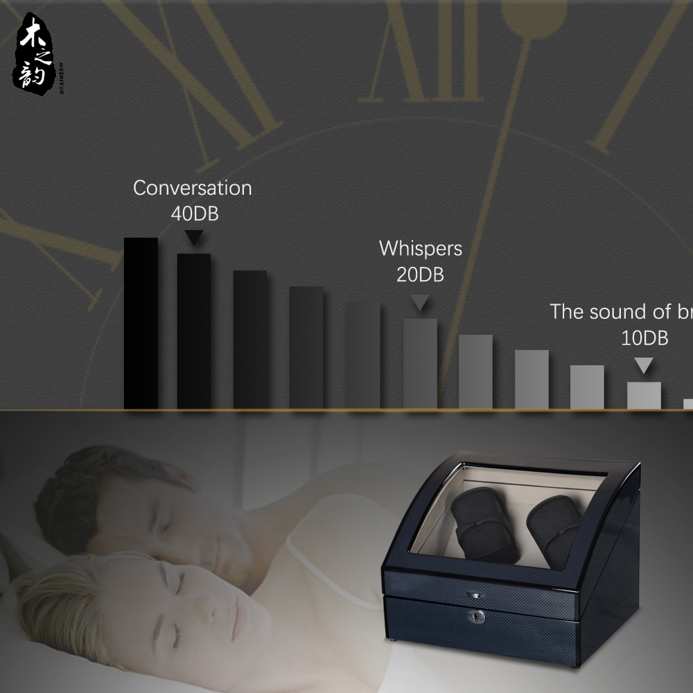 4+4 Watches Winder Box for Aut - Quiet Luxury Watch Men recension och pris